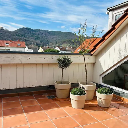 Ferien Mit 7 Personen! 3 Schlafzimmer, 2 Baeder, Sauna Und Schlossblick - Haustiere Willkommen! דירה *