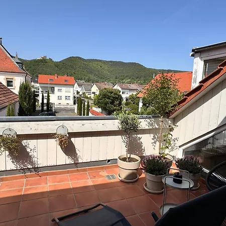 Ferien Mit 7 Personen! 3 Schlafzimmer, 2 Baeder, Sauna Und Schlossblick - Haustiere Willkommen! Neustadt an der Weinstraße